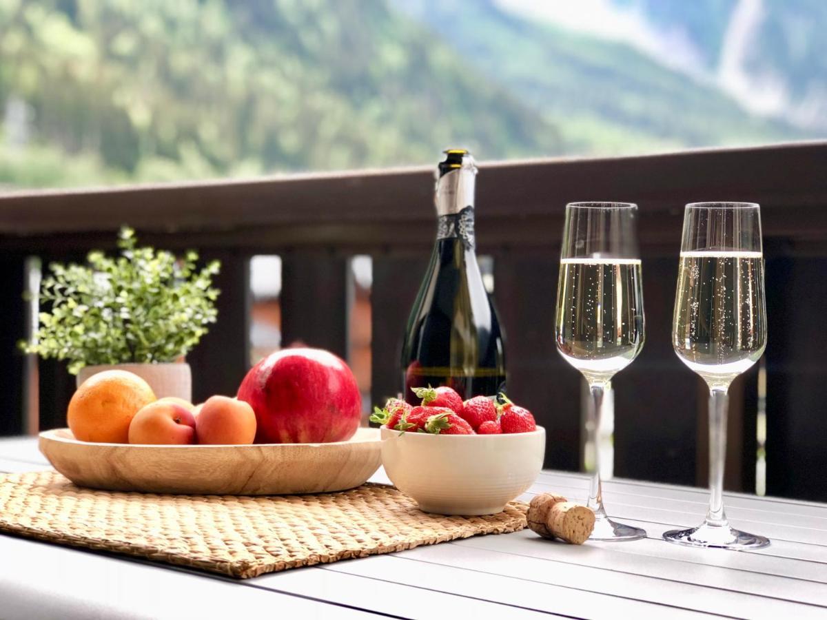 Appartamento Mont Blanc 43, Vue Mont Blanc , Balcon, Parking Chamonix Esterno foto