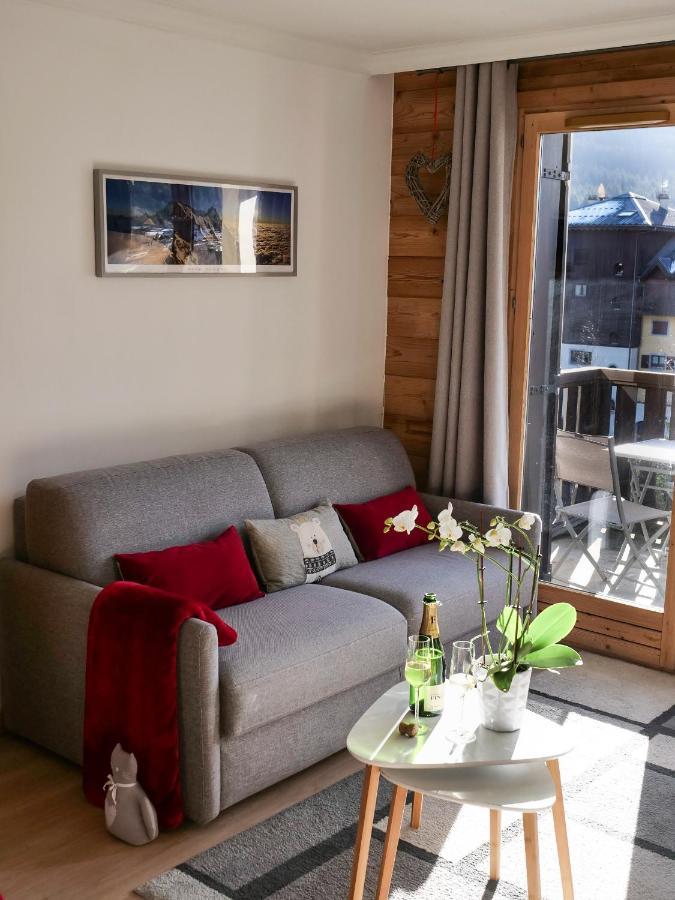 Appartamento Mont Blanc 43, Vue Mont Blanc , Balcon, Parking Chamonix Esterno foto